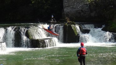 Corso di safety kayak commerciale