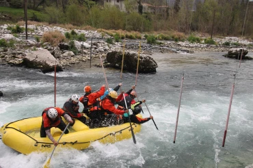 Guida rafting professionale