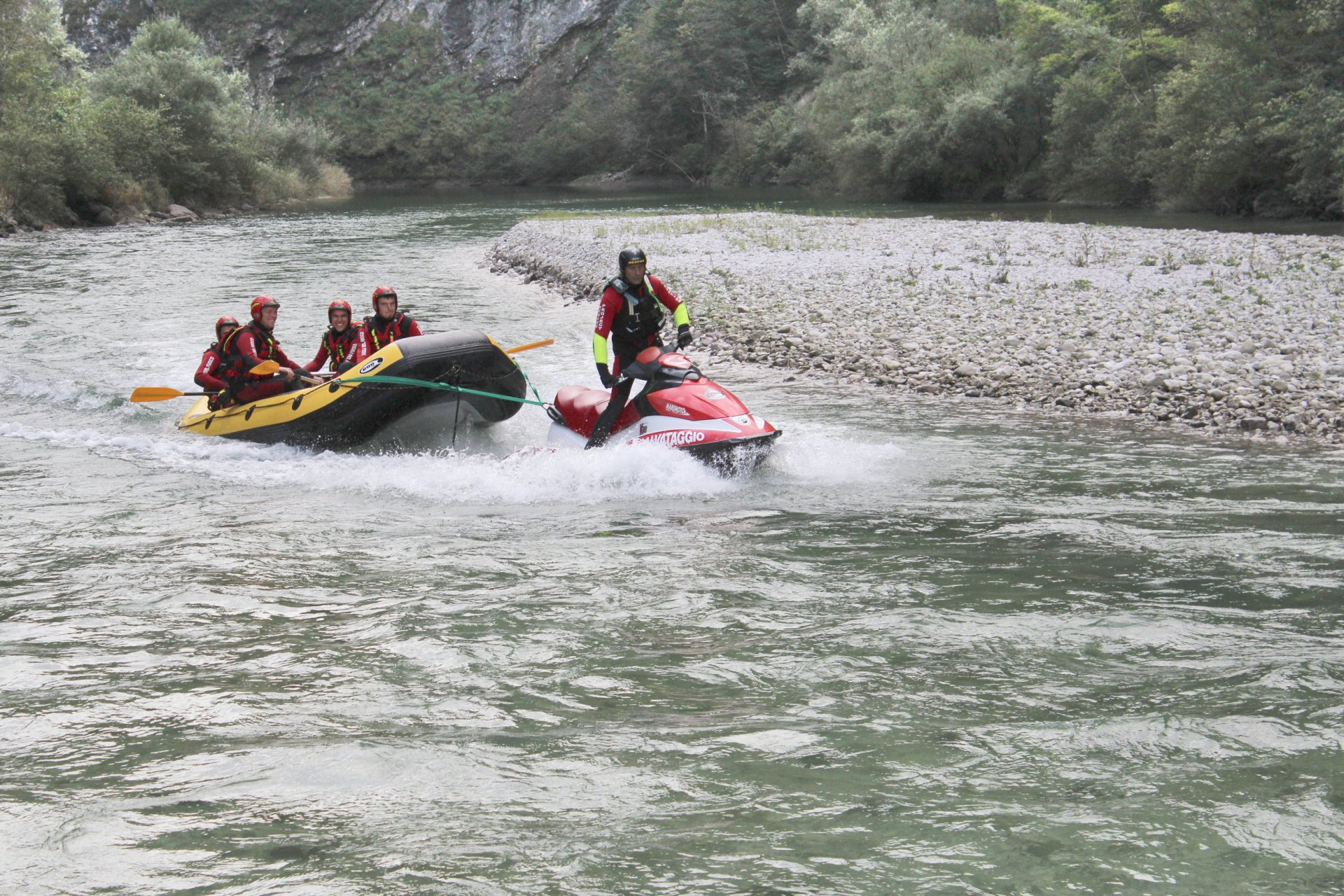 Corso ATP e Aquabike fluviale da soccorso