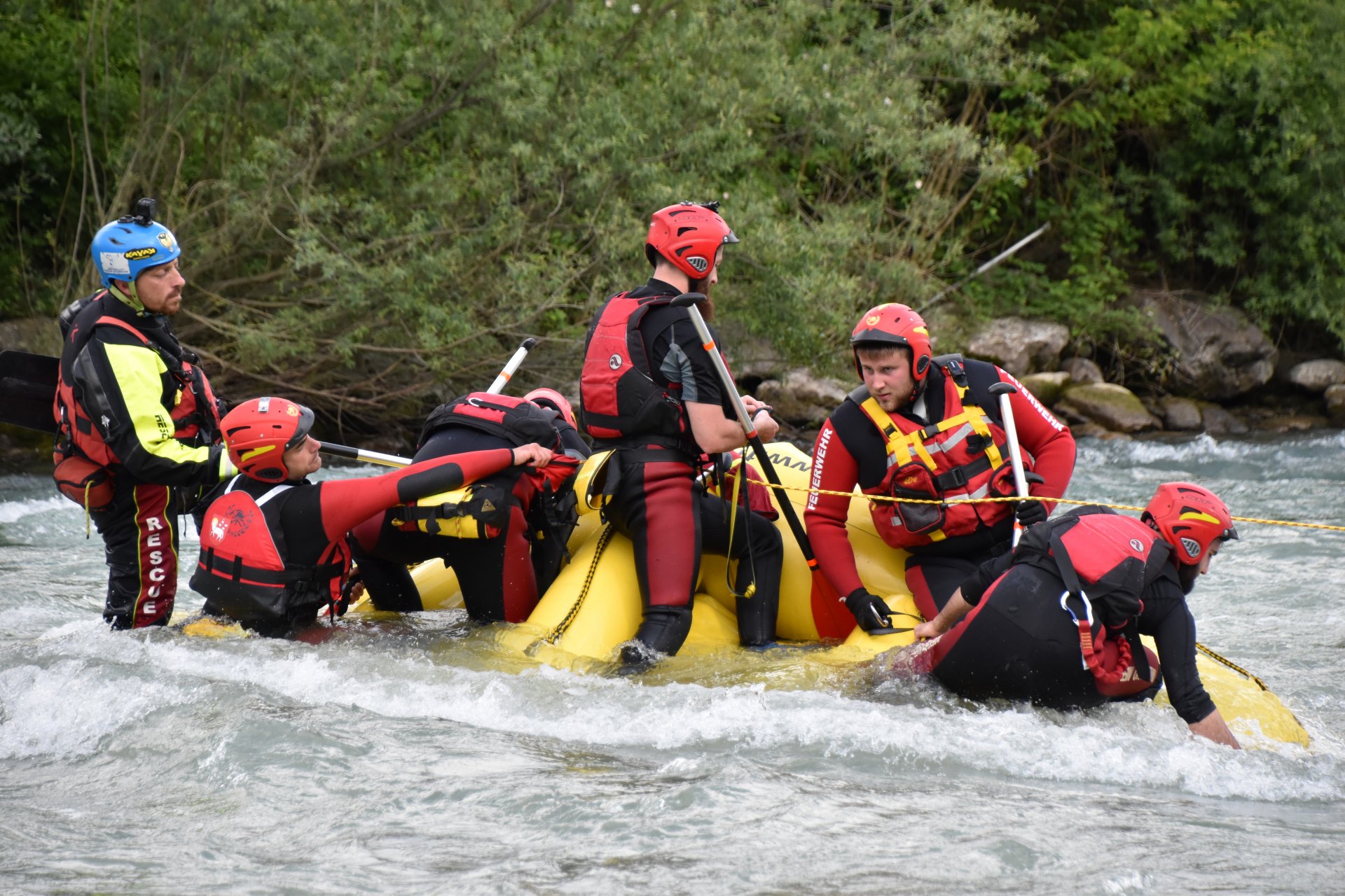 Corso Conduzione Raft per il soccorso