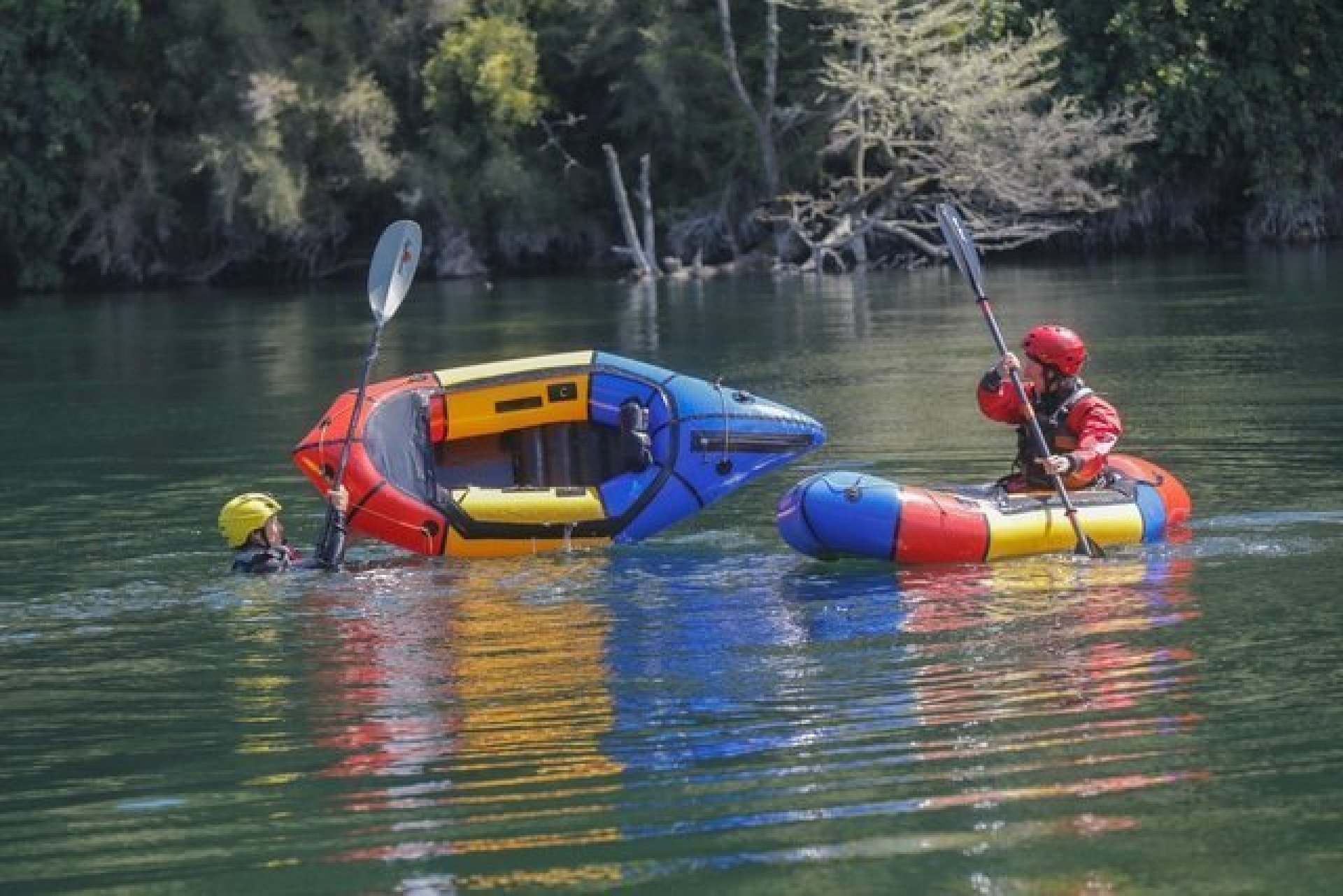 Packraft guide course