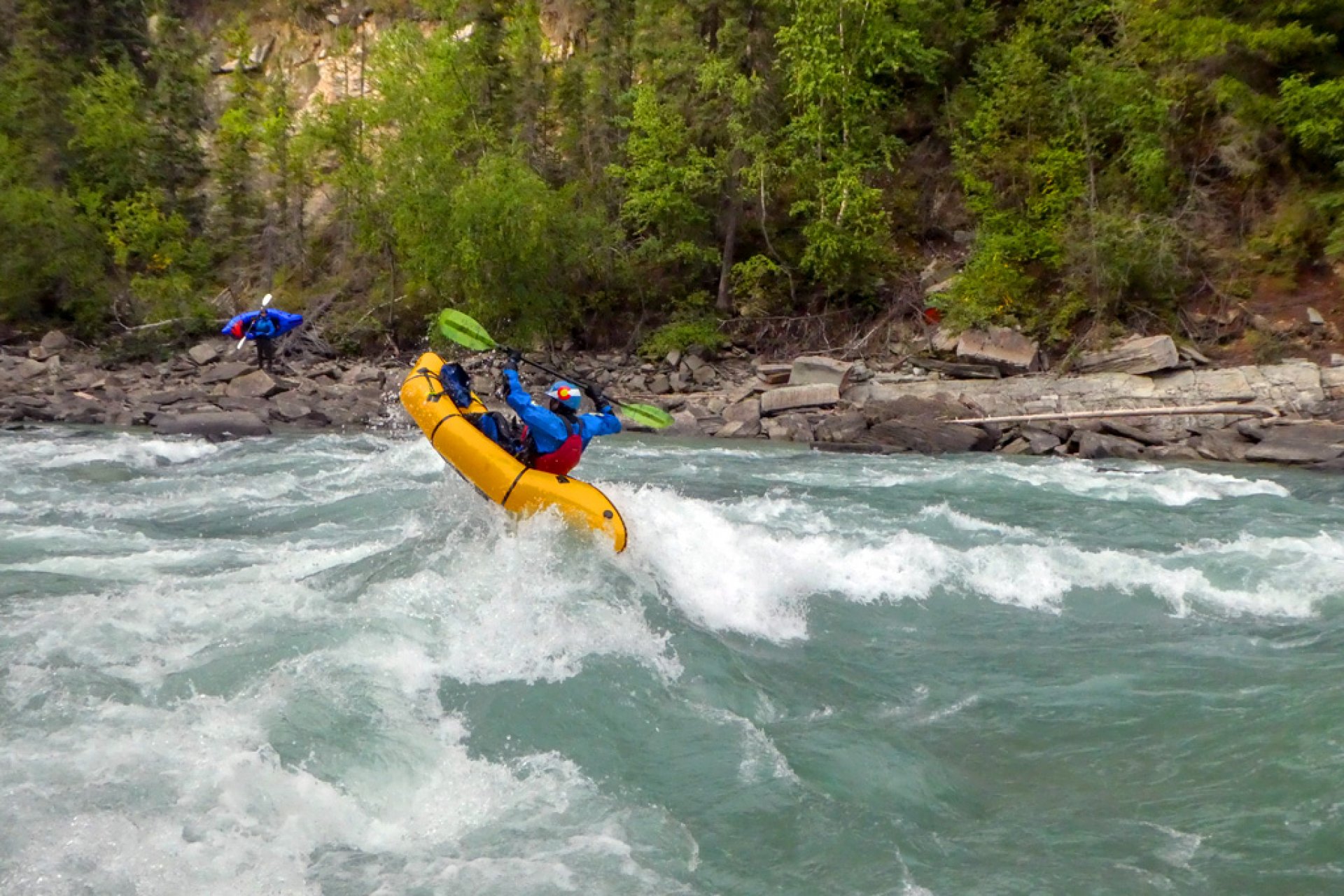 Packraft and safety course