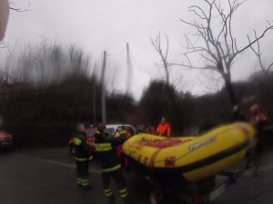 incidente in canoa allertato il team Rescue Project